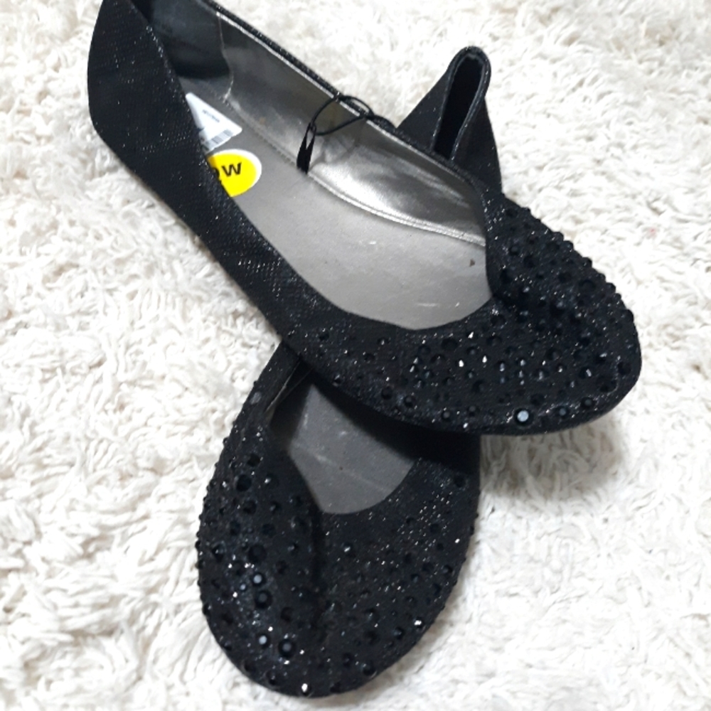 Black flats